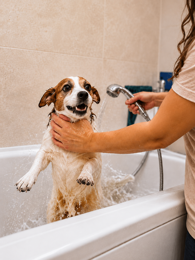 Traditional pet grooming