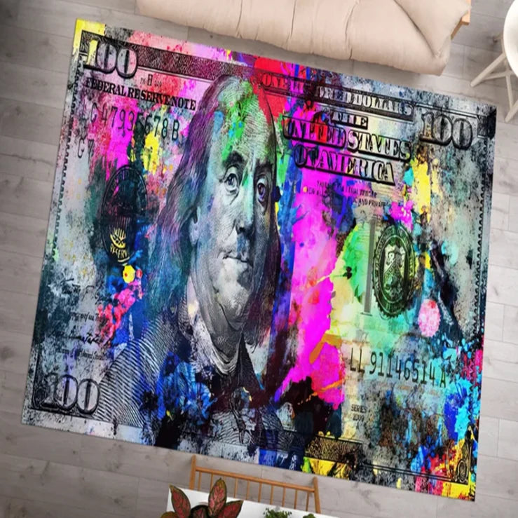 MILLION DOLLAR BILL RUG MAT