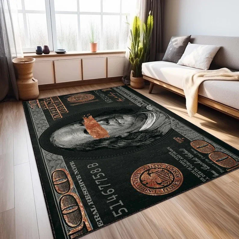 MILLION DOLLAR BILL RUG MAT