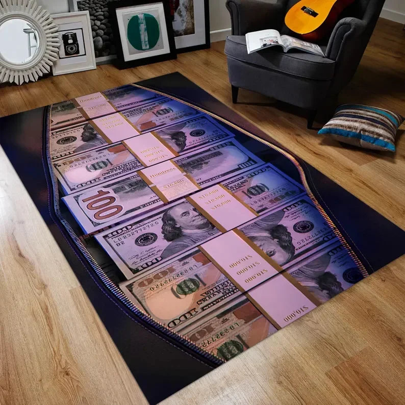 MILLION DOLLAR BILL RUG MAT